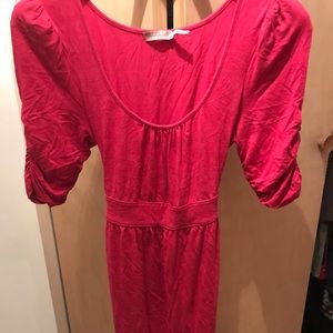 Juicy Couture Pink Tie-back Dress